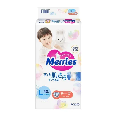 Merries Tape L 48s Diapers