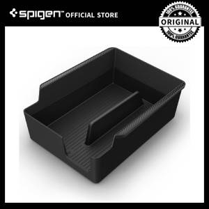 Spigen Armrest Console Organizer (Carbon Edition) Designed for Tesla Model 3 (2022-2023) Model Y (2022-2024) Not Compatible with Model 3 2024 Refresh