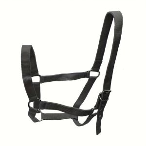 GAOSU Adjustable Horse Halter Nylon Durable Horse Training Rope Universal Fit Wear Resistant Equestrian Bridle Horse Training
