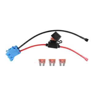 Upgraded Waterproof 12 AWG Copper Wiring Connector Replacement Set With 40A Fuses For Kids Electric Car Safety