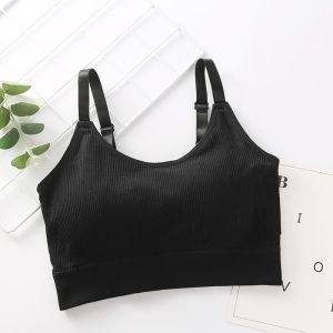 Ninabobo BR040 Sport Bra Polos BH Olahraga Pakaian Dalam Wanita Bh Yoga Gym Tanpa Kawat