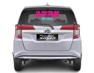 0750 Sticker Cutting Jack In The Box cutting sticker kaca belakang mobil