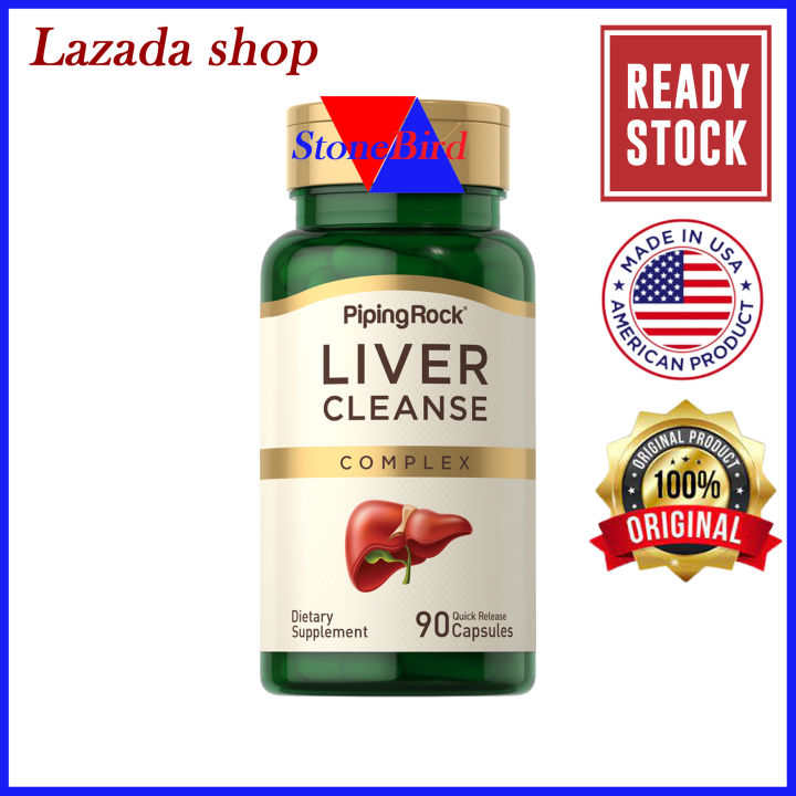 Liver Cleanse Complex, 90 Quick Release Capsules by PipingRock Lazada