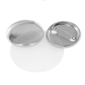 100PCS Blank Button Badge Pin Blank Button Badge Components For Brooch Maker Machine Craft Supplies
