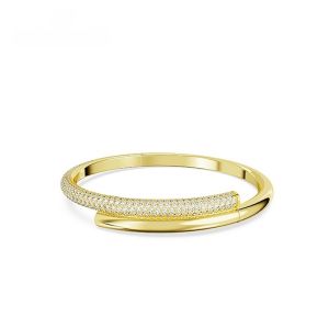 Swarovski Dexter Swan Adjustable Bracelet Sterling Silver Crystal Birthday Gift for Women