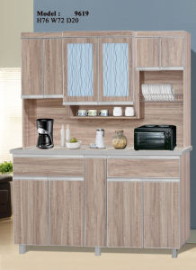 6FT Kitchen Cabinet Maple Color 9619-H / Wenge 6119 / Walnut 5619 Furniture