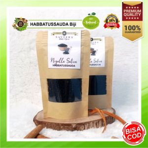 BIJI HABBAT ORIGINAL non BUBUK JINTEN HITAM / HABATUSAUDAH / HABBATUSAUDA / BLACK SEED / NIGELLA SATIVA 100% ASLI ALAMI KUALITAS PREMIUM GRADE A uk. POUCH untuk RESEP JSR