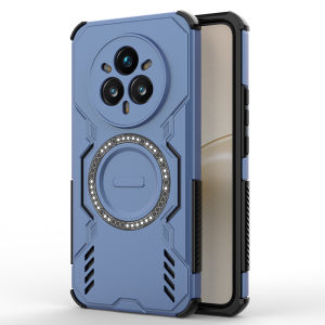 Shockproof Armor Protect Phone Case For Realme 14 Pro 5G Car Magnetic Holder Cover for OPPO Realme 14 Pro Plus Realme14 Fundas
