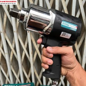Máy mở bu lông ô tô xe máy siêu mạnh 3/4 inch 2 búa 1355N.m TOTAL TAT40341