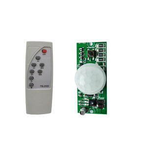 Diymore điều khiển từ xa + Cảm ứng cơ thể con người Đèn năng lượng mặt trời bảng mạch 3. 2v3.7v năng lượng mặt trời tích hợp đèn đường bảng điều khiển