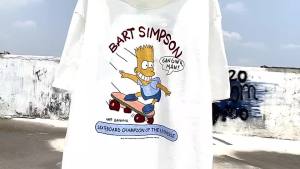 ***Spot*** เสื้อยืดขนาดใหญ่ สไตล์วินเทจ พิมพ์ลายใหม่ย้อนยุค เสื้อยืดแขนสั้นคอกลม