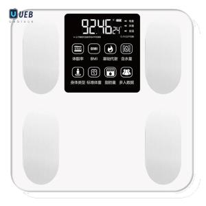 Compact Digital Body Weight Scale with LED Display and BMI Tracking for Home Fitness and Health