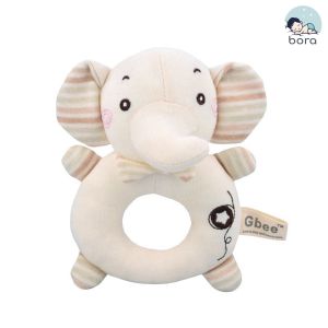 Đồ chơi lục lạc thú nhồi bông Gbee chính hãng lục lạc cầm tay cao cấp giúp bé phát triển giác quan