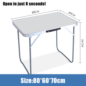 Serene foldable table 120*75*60CM study table computer table office table tables folding sale Stronger load bearing 300kg