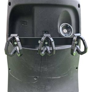 GK1AO 2/3/4/6 Hooks Electric Scooter Hook No Punching Installation Multifunctional Delivery Bag Hooks Hanging Items Universal Electric Vehicle  Front Mounted  Hook Electric Bicycle