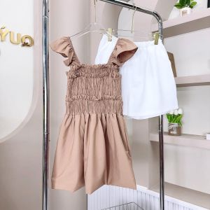 [Có Video] [Siêu Cưng] Set Đồ Bộ Nữ Mặc Nhà Quần Đùi Trắng Áo Bí Babydoll Bo Chun Cánh Tiên Mặc Nhà Đi Chơi Đẹp Thời Trang Giá Rẻ Nhất Sale Ngay Tại Lazada