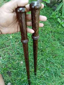 tongkat komando kayu liwong macan | tongkat inspektur