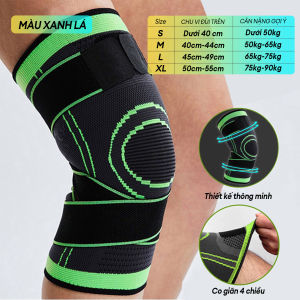 Xỏ Gối Bảo Vệ Khớp Gối Bó Gối Tích Hợp Dây Đai Trợ Lực Chơi Thể Thao Dùng Cho Bóng Đá Bóng Rổ Tập Gym Cầu Lông Tennis