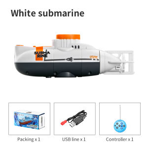 Submarine Toy Mini Submarine Remote Control FishTank Toy Mini Wireless Submarine Simulation Model for Boys Children Birthday Gifts New Year Gifts