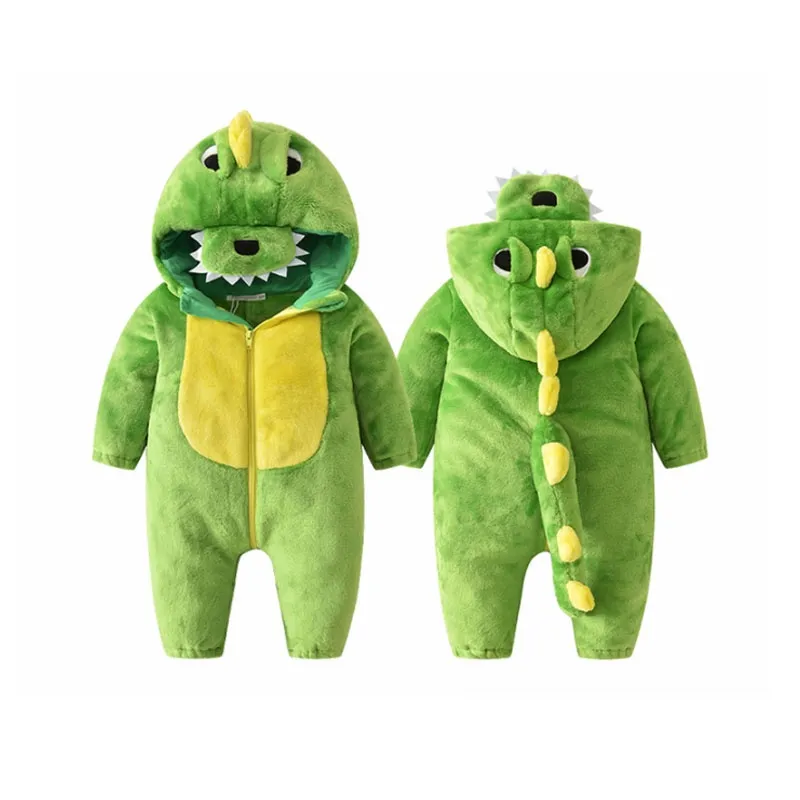 ASM Green Dinosaur Gotchi Set kids Goth Costume Baby Dinosaur