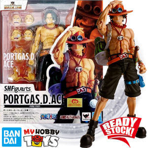 Bandai Spirits S.H.Figuarts One Piece - SHF Portgas D. Ace -Fire Fist- Tamashii Nations Action Figure