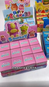 Squishy Toy Set Blind Box Random Soft Silicone Cute Desk Decor Sensory Fidget Gift Collection