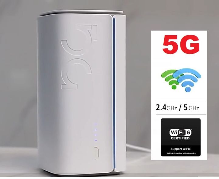 5G Wifi Router 1800Mbps WiFi 6 Indoor & Outdoor, 8 Antennas Built in ...