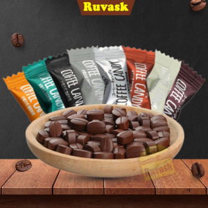Kẹo Cafe Không Đường Candy Pamiriter Nguyên Chất Mix 8 Vị - Kẹo Cà Phê Viên Nén Không Đường Đài Loan - Kẹo Coffee Ruvask