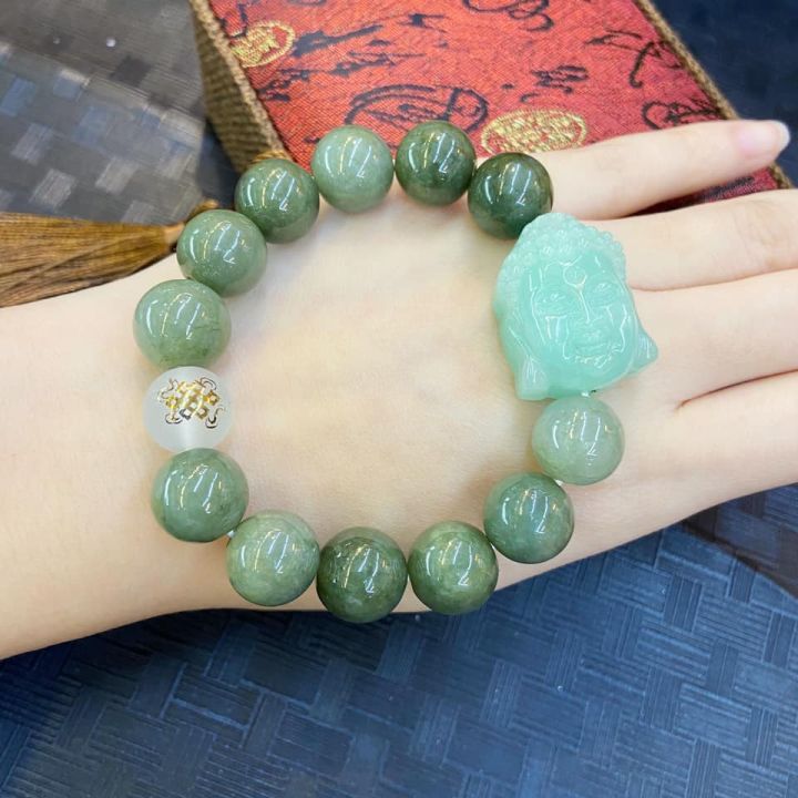 Buddha jade shop bracelet