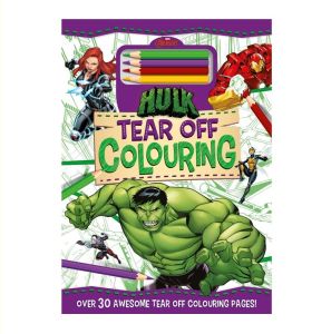 Disney Frozen Tear Off Colouring Book For Kids With Colour Pencils