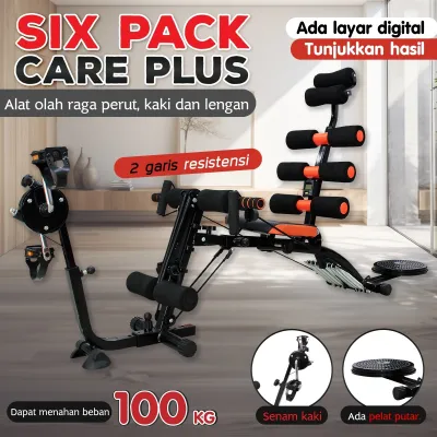 BG SPORT SIX PACK CARE / SIT UP BENCH MULTIFUNGSI
