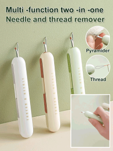Needle Threader Set Threader Home Plastic Handmade Manual