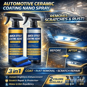 【Long-Lasting Protection】Automotive Ceramic Coating Nano Plating Agent Automotive Nano Coating Agent 2in1Coating Hydrophobic And Anti-Stati Car Care Coating