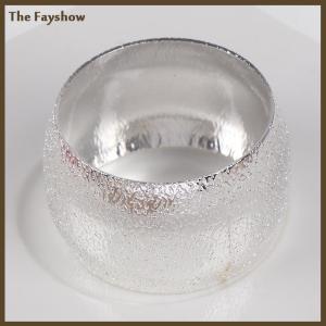 [The Fayshow] Napkin Rings Wedding Party Hotel Serviette Buckle Napkin Holder Table Decor