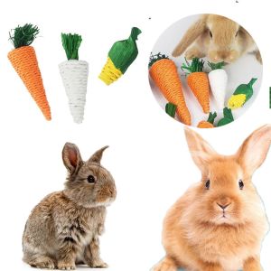 YITAQI Corn Hamster Woven Balls Rabbit Pet Supplies Carrot Molar Supplies Tooth Cleaning Toys Chew Grass Toys