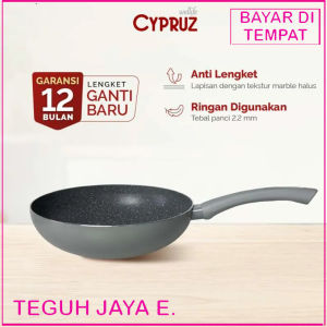 CYPRUZ PANCI FEATHERLIGHTS SERIES FRY WOK 20 cm - 26 cm Anti Lengket