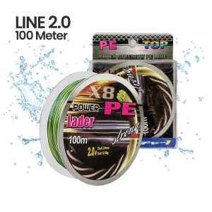 COD Benang Senar Pancing Super PE X8 100M Murah Kuat Anti Keriting