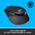 Chuột không dây Logitech M331 Silent Click - Hàng chính hãng. 