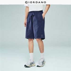 Giordano Men Men Elastic Waist Shorts Free Shipping 18106807