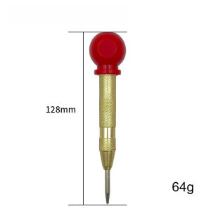 Automatic Center Pin Punch Spring Loaded Marking Starting Holes Tool Wood Press Dent Marker Woodwork Tool Drill Bit
