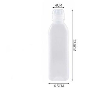 BOSSLU Botol Tempat Minyak Isi Ulang Dengan Model Botol Tekan Tempat Cuka Serbaguna