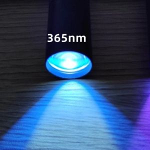 UV Flashlight Zoom Mini 395/365nm UV Flashlight USB Rechargeable Portable Money Detector Torch Money-checking Flashlight