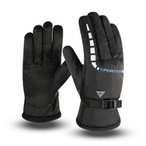 Full Finger Warm Ski Gloves for Cold WeatherWaterproof Snow Gloves for Men Snow Snowboard Gloves