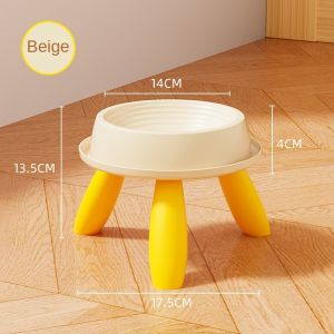 Pet Bowl High Stand Detachable Cat Feeding Bowl Non Slip Neck Protection Elevated Pet Food Utensils