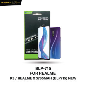 Hippo Baterai REALME BLP-715 OPPO K3 / REALME X 3765mAh Battery Batere Batrai Batre Original Cell Garansi resmi