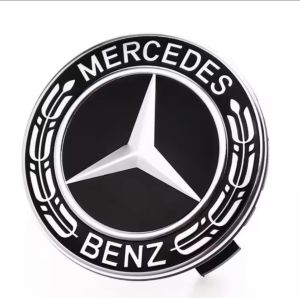Nắp Mâm Bánh Xe Hơi 75MM Nắp Bánh Xe Nắp Chụp Logo Xe Hơi Vành Cho Mercedes Benz W202 W203 W124 CLK C260 W211 W212