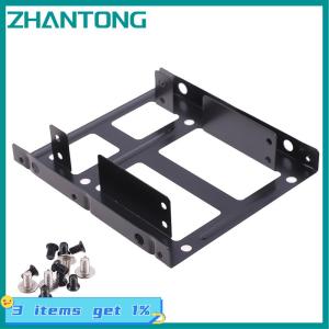 ZHANTONG 2.5เดสก์ท็อปกับฮาร์ดไดรฟ์3.5คู่เดสก์ท็อป SSD อะแดปเตอร์ภายใน