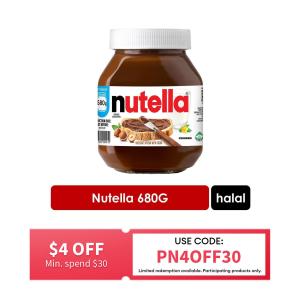 Nutella Hazelnut Chocolate Breakfast Spread 680G