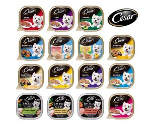 Cesar Can Wet Dog Food 100g Makanan Anjing