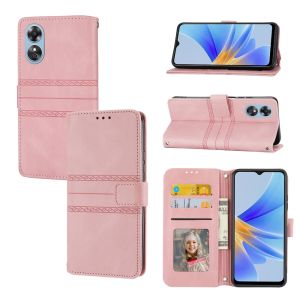 เคสโทรศัพท์สำหรับ OPPO A17 A17K A77S A57 A77 A96 A76 A55 A74 5G A54 A16 A16S A53 2020 A52 A92 TPU กระเป๋าสตางค์หนังช่องเสียบการ์ดแม่เหล็กเคสคู่ปลอก